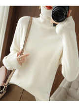 Fitted Turtleneck Sweater for Women - Image 5