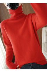 Fitted Turtleneck Sweater for Women - Image 4