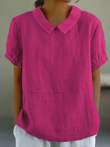 Peter Pan Collar Blouse for Women - Image 6