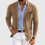 Knit Casual Blazer for Men - Image 2