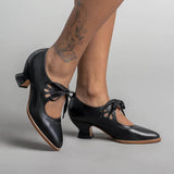 Lace-Up Heeled Shoes for Women - Image 1