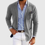 Knit Casual Blazer for Men - Image 3