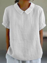 Peter Pan Collar Blouse for Women - Image 2