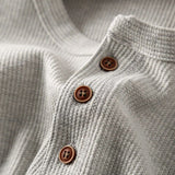 Long Sleeve Henley Shirt for Men - Image 9