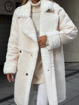 Double Breasted Long Coat for Women - Image 2