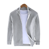 Cardigan en tricot classique pour homme