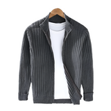 Cardigan en tricot classique pour homme