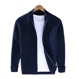 Cardigan en tricot classique pour homme