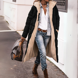 Double-Sided Parka Coat for Women