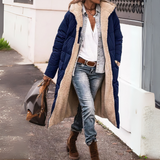 Double-Sided Parka Coat for Women