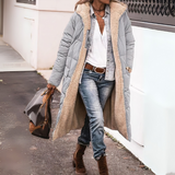 Double-Sided Parka Coat for Women