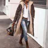 Double-Sided Parka Coat for Women