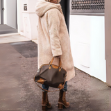 Double-Sided Parka Coat for Women