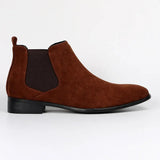 Elastic Panel Chelsea Boots for Men