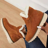 Warm Slip-On Ankle Boots for Women