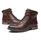 Lace-up Ankle Boots for Men - Image 8
