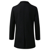 Cappotto formale lungo isolato per uomo