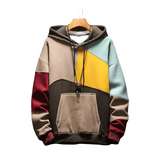 Knit Print Hoodie for Men