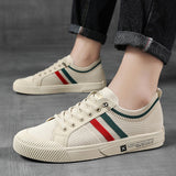 Knitted Lace-Up Sneakers for Men