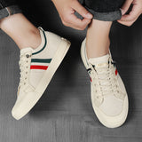 Knitted Lace-Up Sneakers for Men