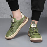 Lace-Up Low-Top Sneakers for Men