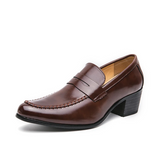 Slip-On Loafers with Stitched Detailing for Men