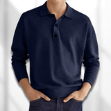 Men's Long Sleeve Classic Polo Shirt