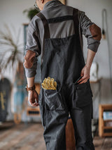 Cargo Bib Overalls for Men - Image 8