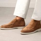 Moc Toe Ankle Loafers for Men