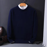 Ribbed Crewneck Sweater for Men