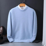 Ribbed Crewneck Sweater for Men