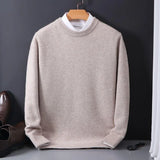 Ribbed Crewneck Sweater for Men