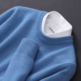 Ribbed Crewneck Sweater for Men