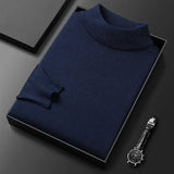 Fitted Turtleneck Sweater for Men - Image 5