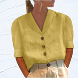 Button-Up Blouse for Women - Image 6