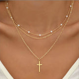 Layered Pendant Necklace for Women - Image 3