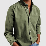 Long Sleeve Casual Shirt for Men - Image 2