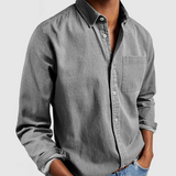 Long Sleeve Casual Shirt for Men - Image 7