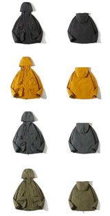 Hooded Utility Jacket for Men - Image 3