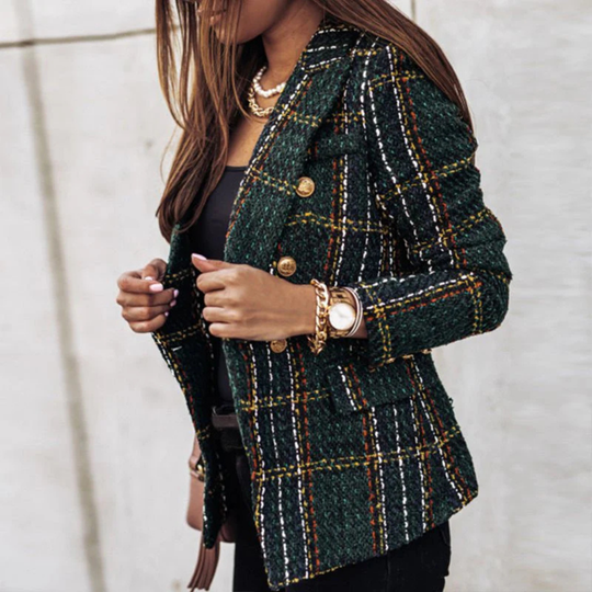 Slim Fit Blazer Coat for Women
