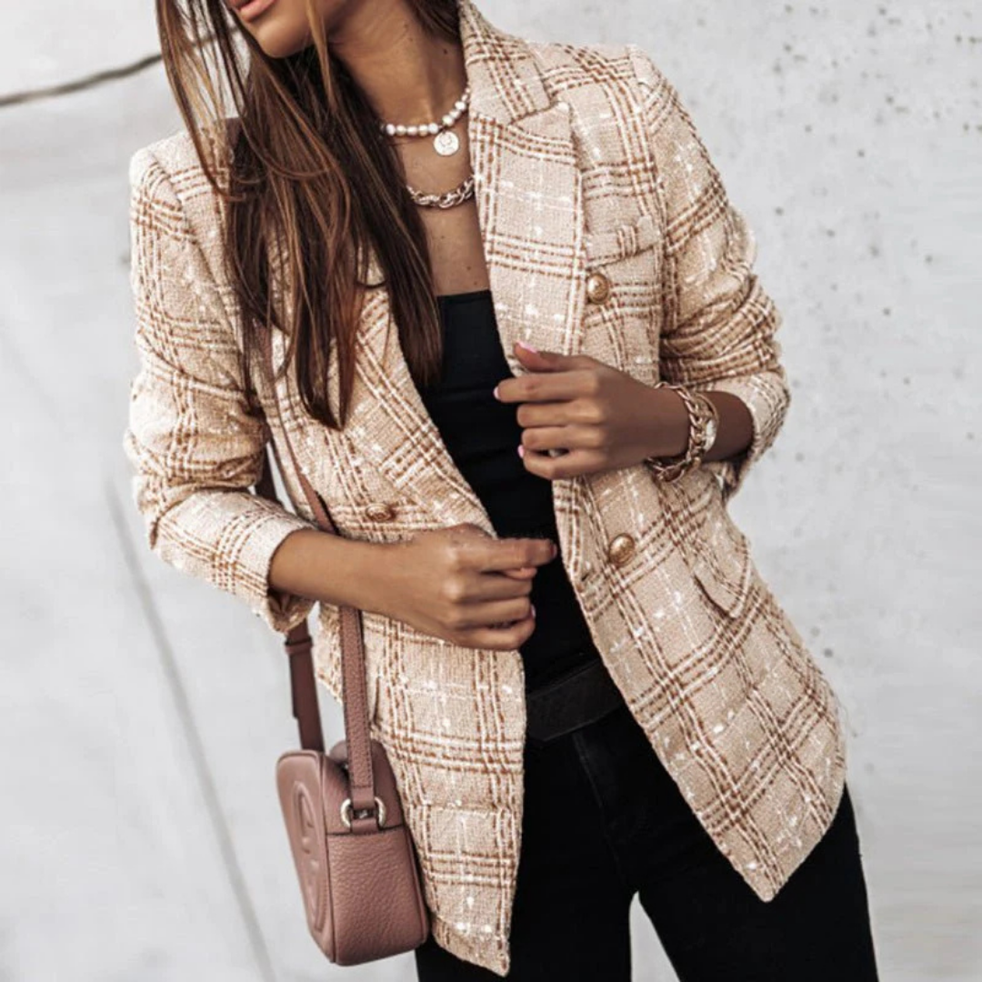 Slim Fit Blazer Coat for Women
