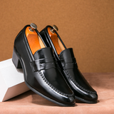 Slip-On Loafers with Stitched Detailing for Men