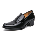Slip-On Loafers with Stitched Detailing for Men