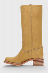 Stacked Heel Knee-High Boots for Women