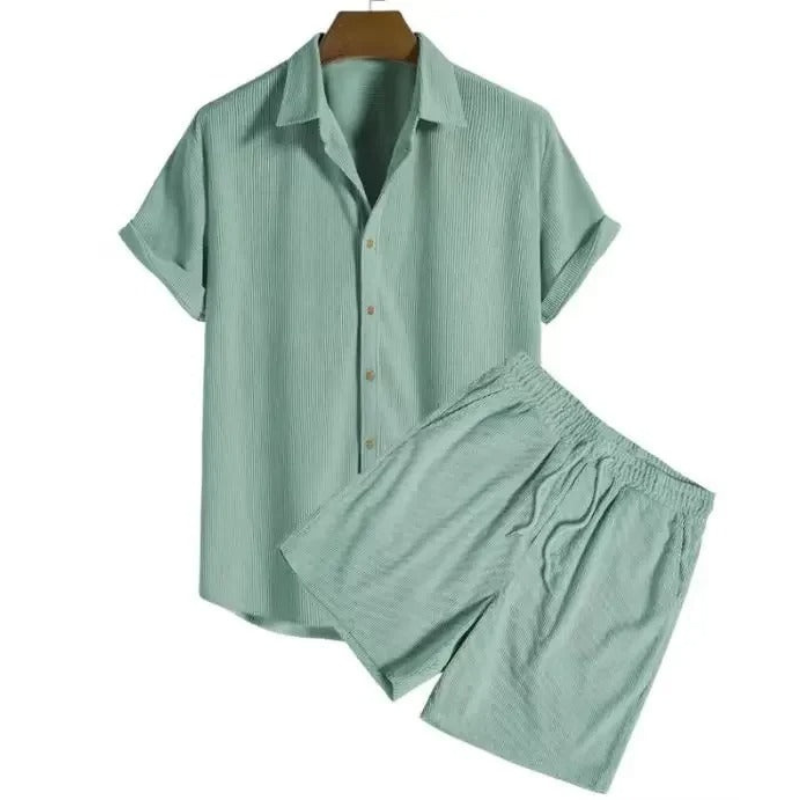 Men's Summer Set with Polo and Shorts
