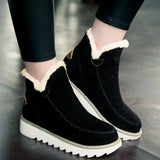Warm Slip-On Ankle Boots for Women