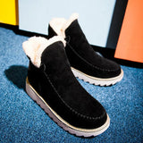 Warm Slip-On Ankle Boots for Women