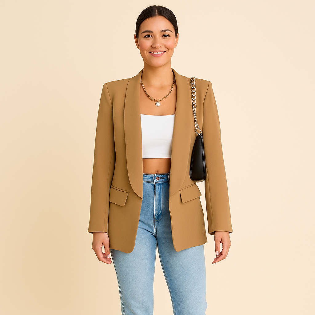 Women's Blazer – Clean Fit and Midlayer Weight