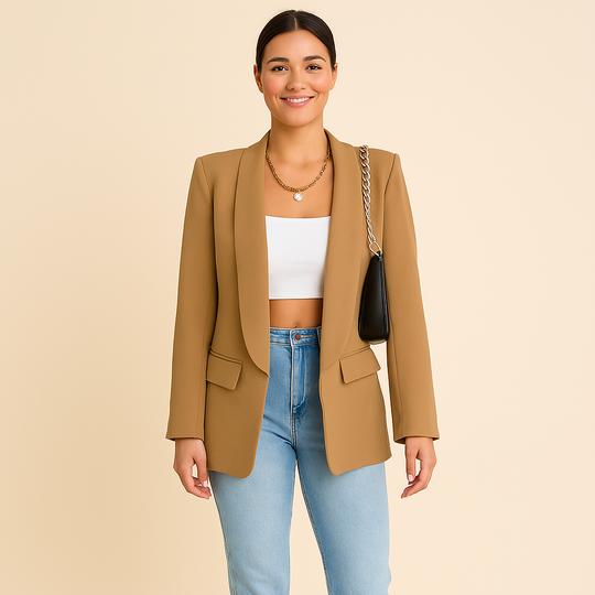 Women's Blazer – Clean Fit and Midlayer Weight