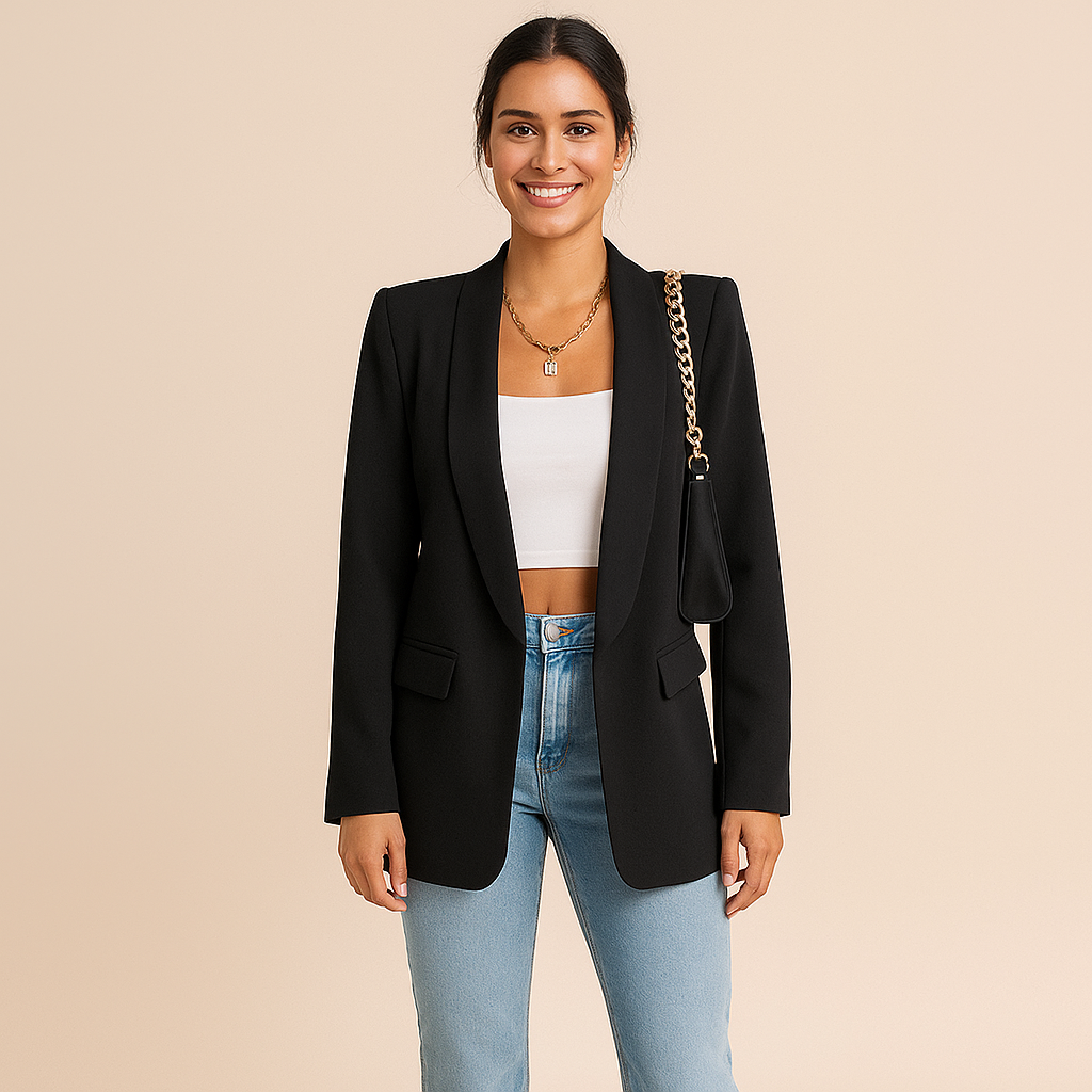 Women's Blazer – Clean Fit and Midlayer Weight